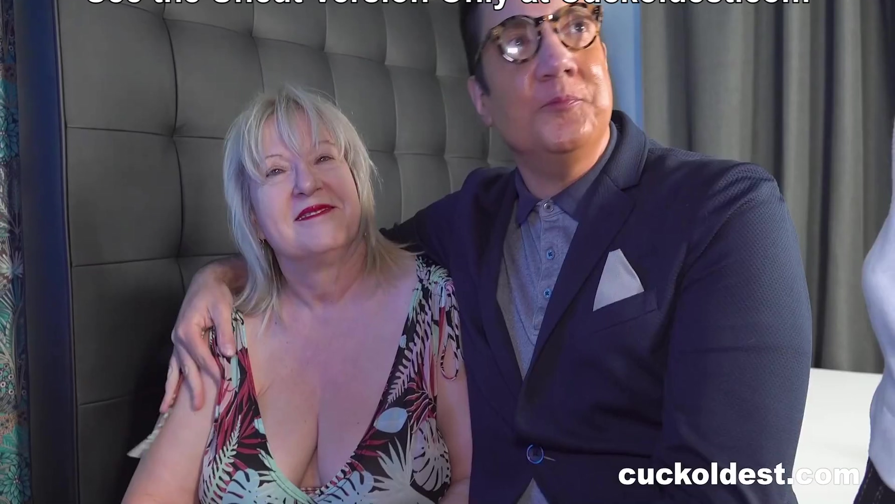 18yo Cock For My 70yo Wife At