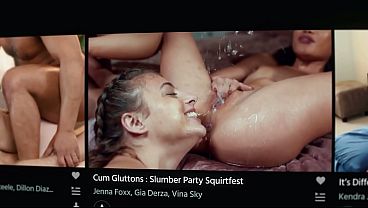 21 SEXTURY – Stepmom Lina Love Joins Roxy & Bella Hot Lesbian Threesome