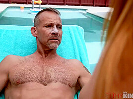 Chloe Cooper – Has A Threesome By The Pool