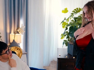Husband traps cheating wife by hiring a stud to ruin her