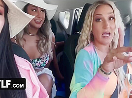 Miss Demeanor, Alexa Payne And Charley Hart – Sexy Trio Of Middle-aged Milfs Is On A Getaway To The Beach, Looking To Engage In Every Young Cock
