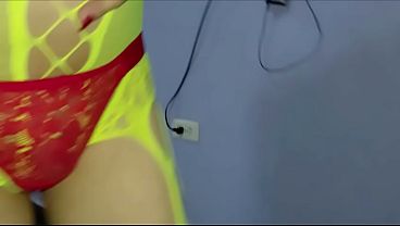 nueva lencería para que me folle mi macho con su gigantesca bbc y me haga derramar toda la leche mientras me tiene clavada. interracial, big dick, sexo gay, femboy, crossdresser, cumshot