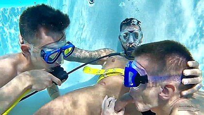 Underwater Threesome