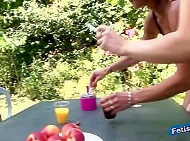 Zaza La Coquine, Mickael Cheritto And Louise Du Lac – Four Horny Milfs Get Their Cunts And Asses Destroyed In Rough Interracial Group Sex